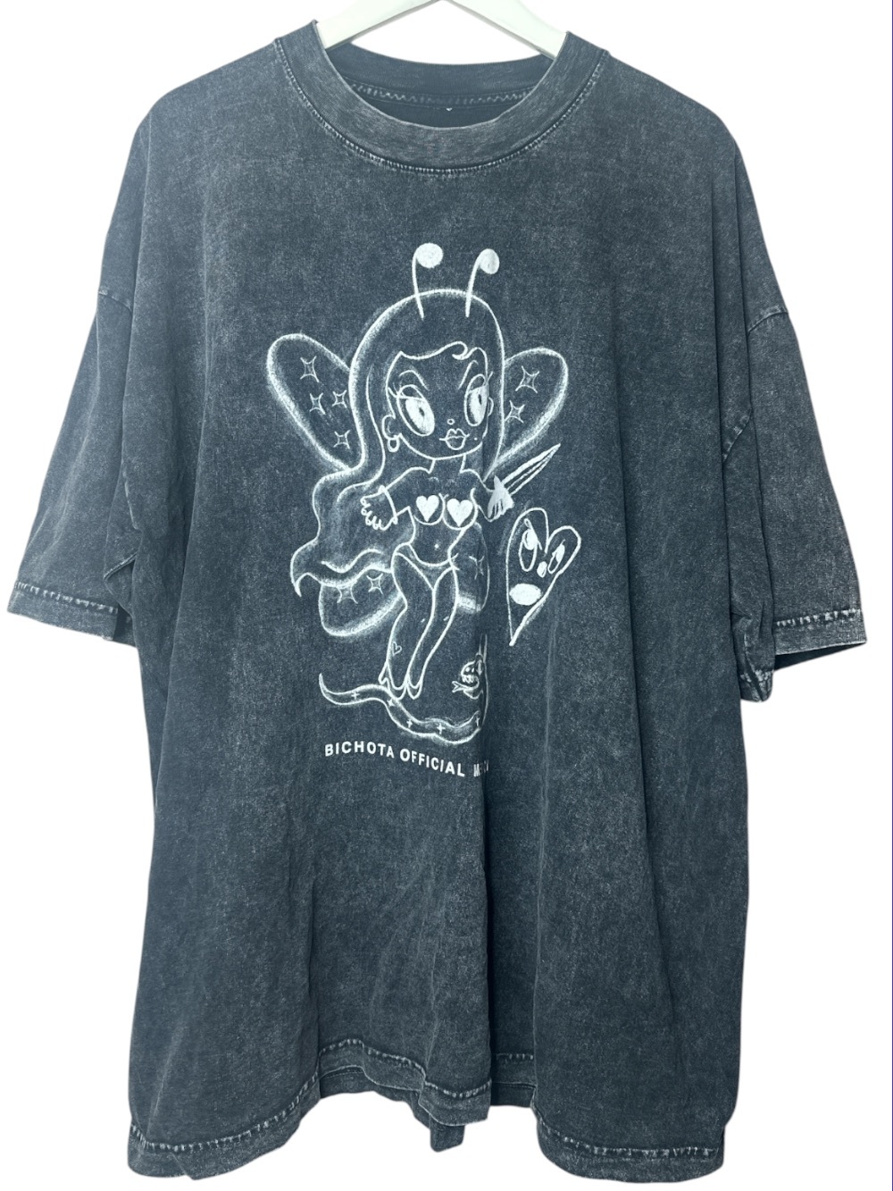 Karol G Bichota Season Acid Wash Authentic Merch Graphic T-Shirt Size XXL
